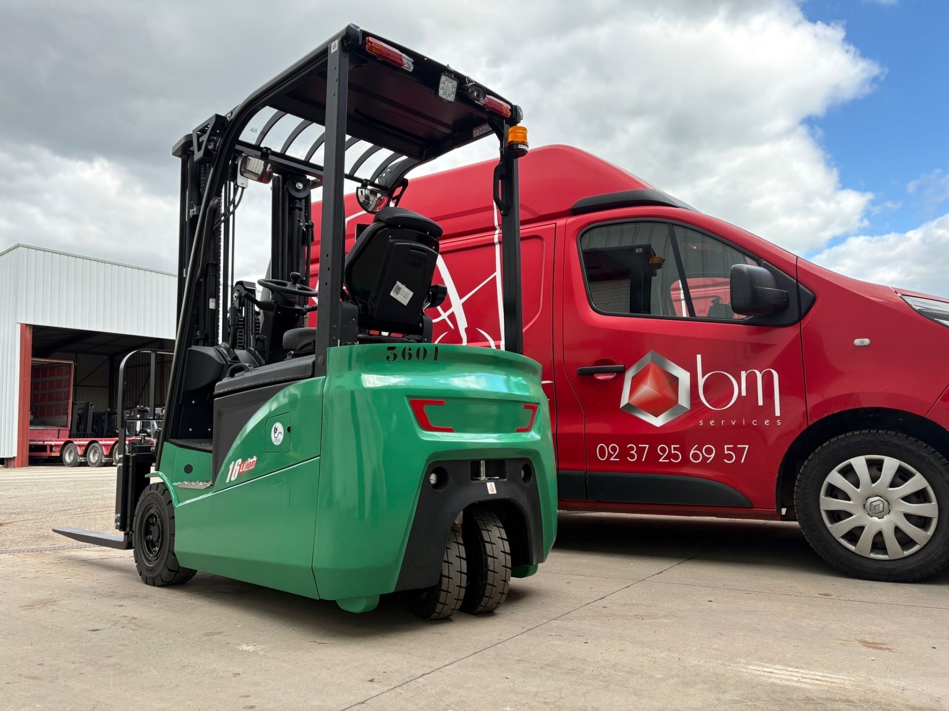 Livraison chariot Lithium LM
