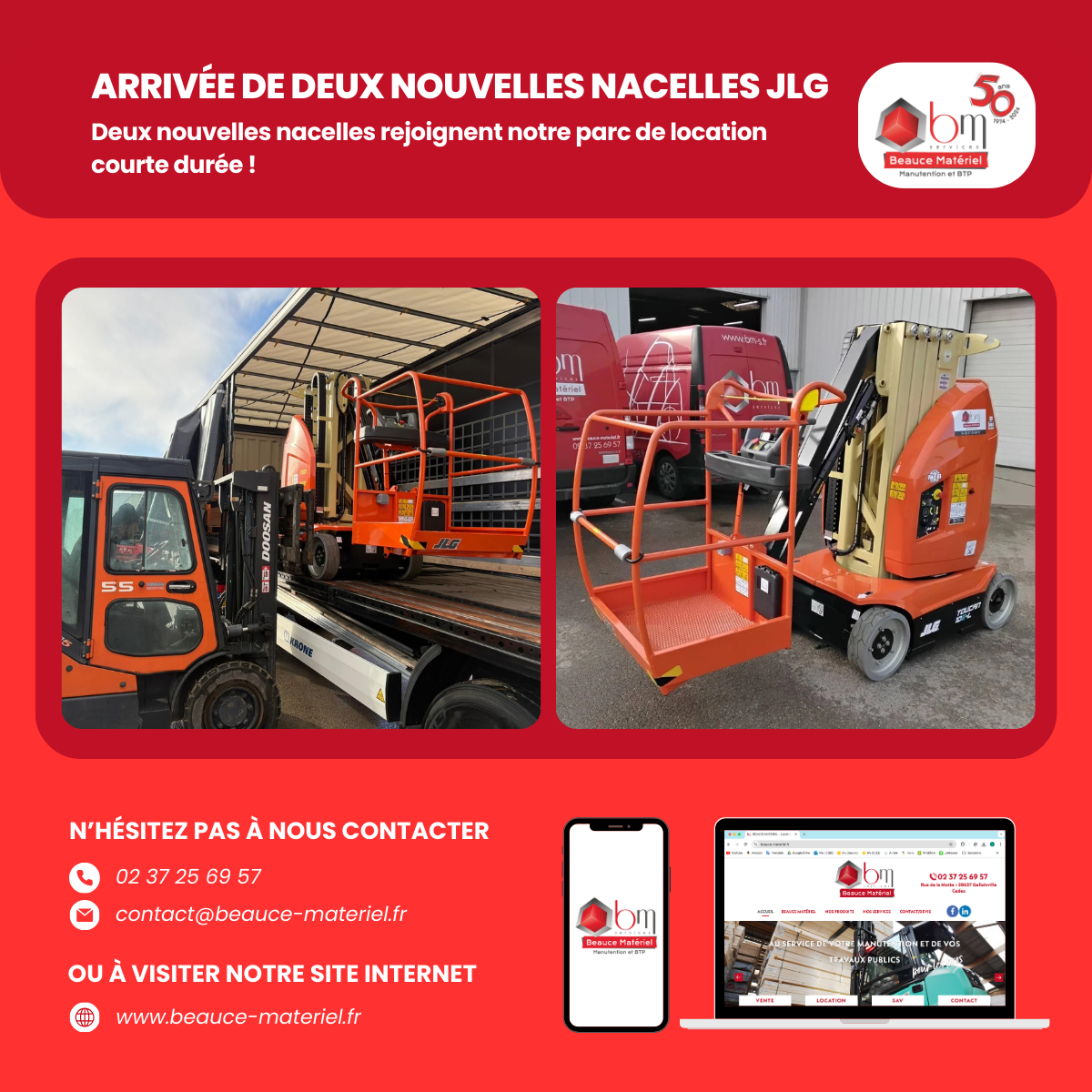 nacelles jlg lcd