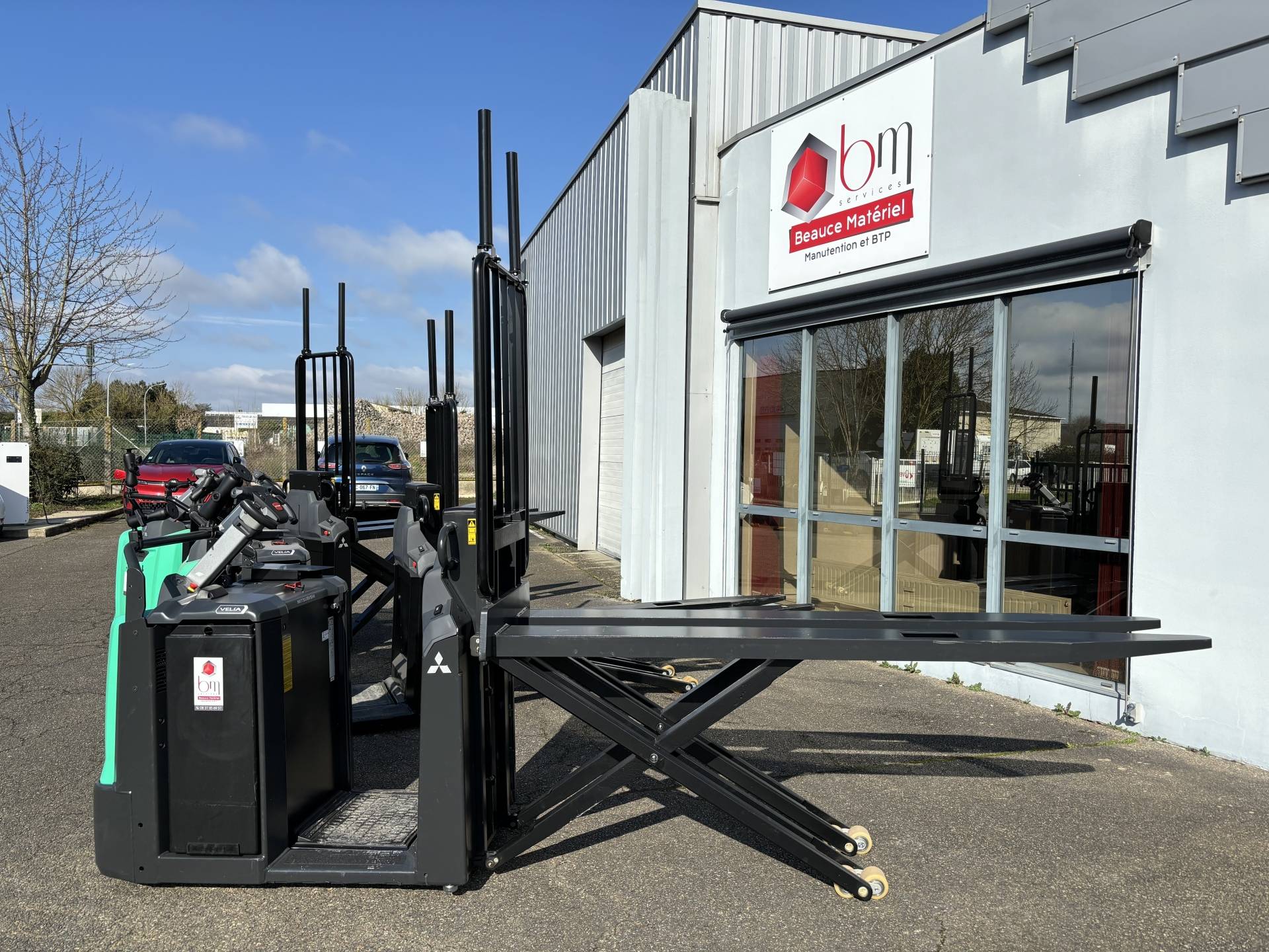 Preparateur de commande avec mise à niveau de la charge