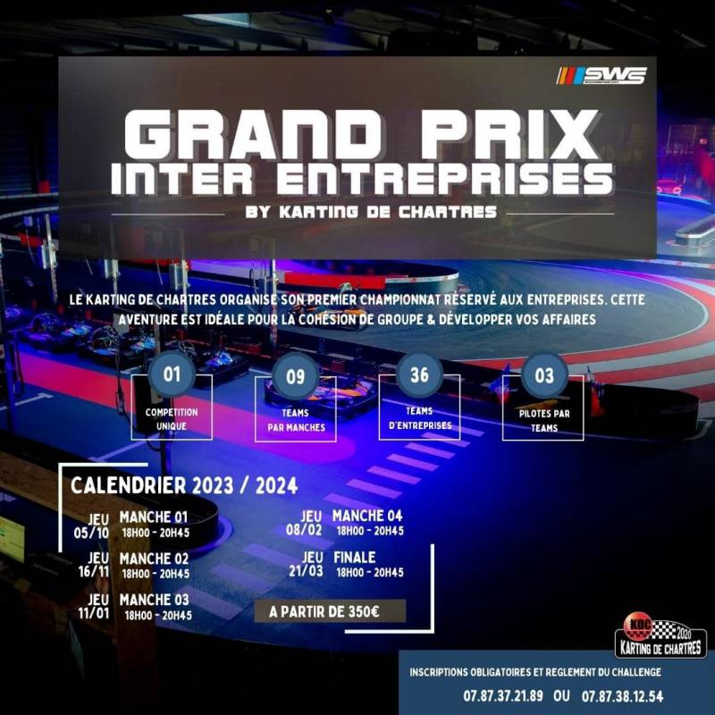 Grand Prix Inter Entreprises by karting de Chartres KDC