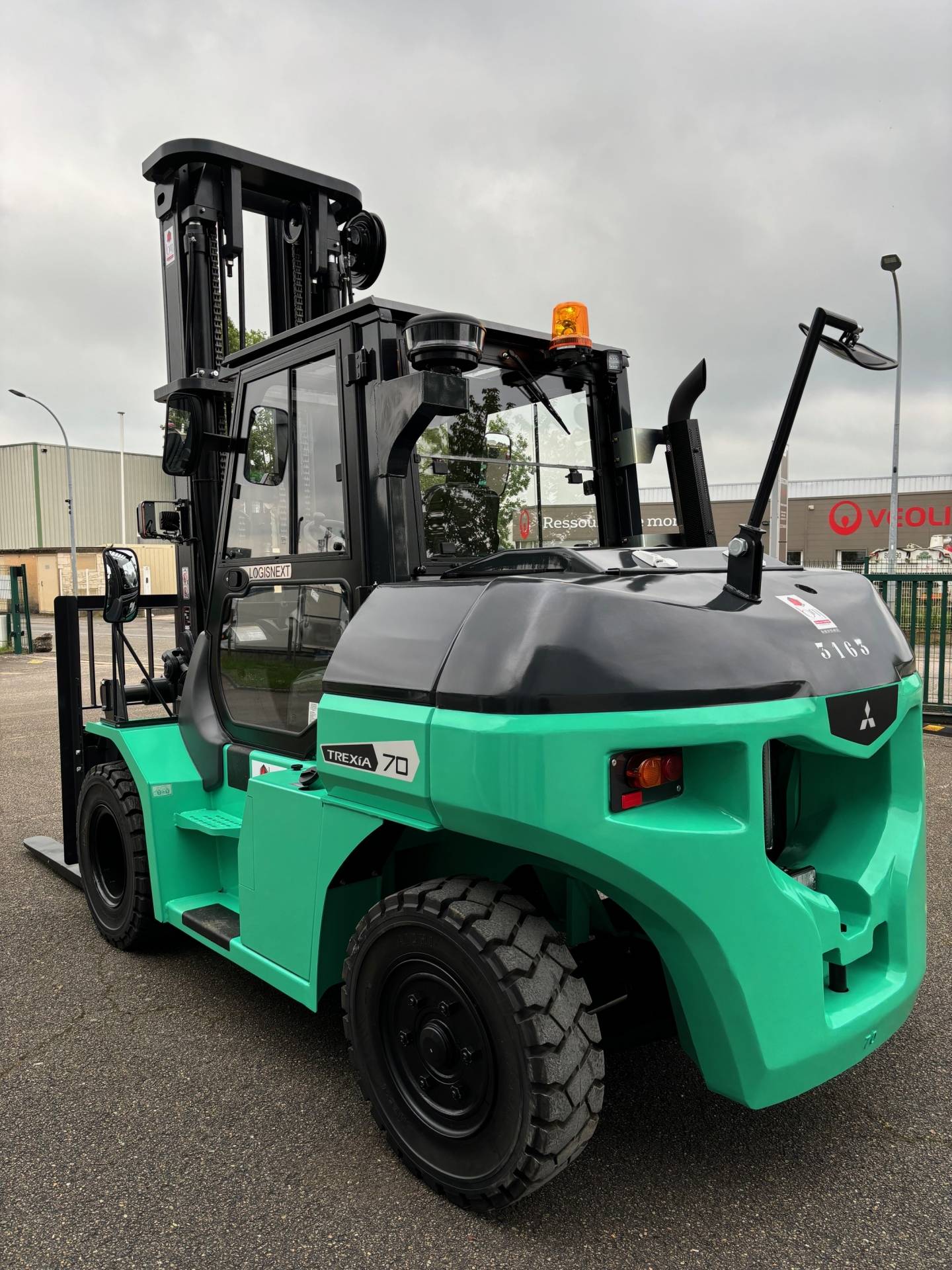 Chariot elevateur 7 tonnes diesel neuf MITSUBISHI FD70N3