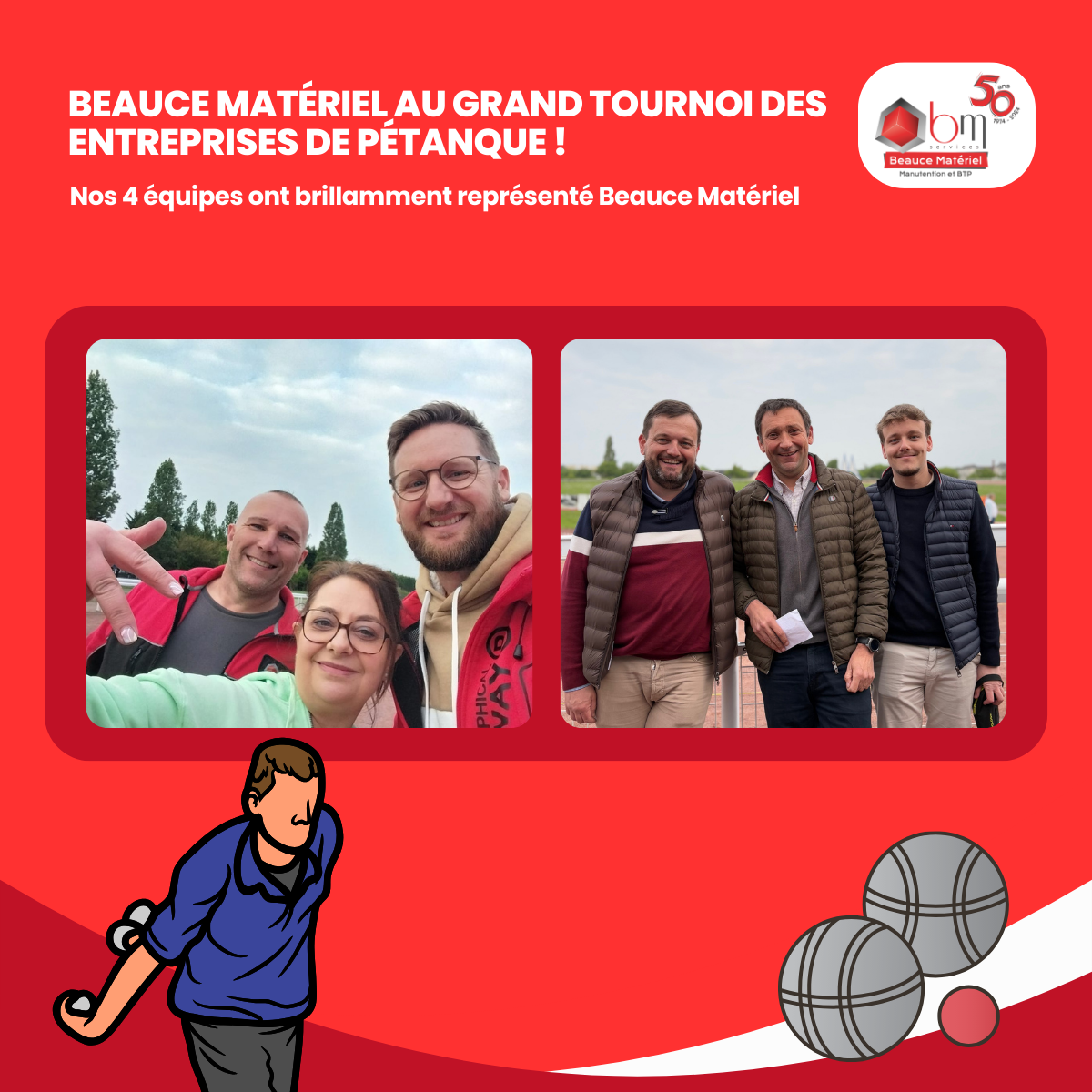 Tournoi de pétanque Beauce Matériel 02