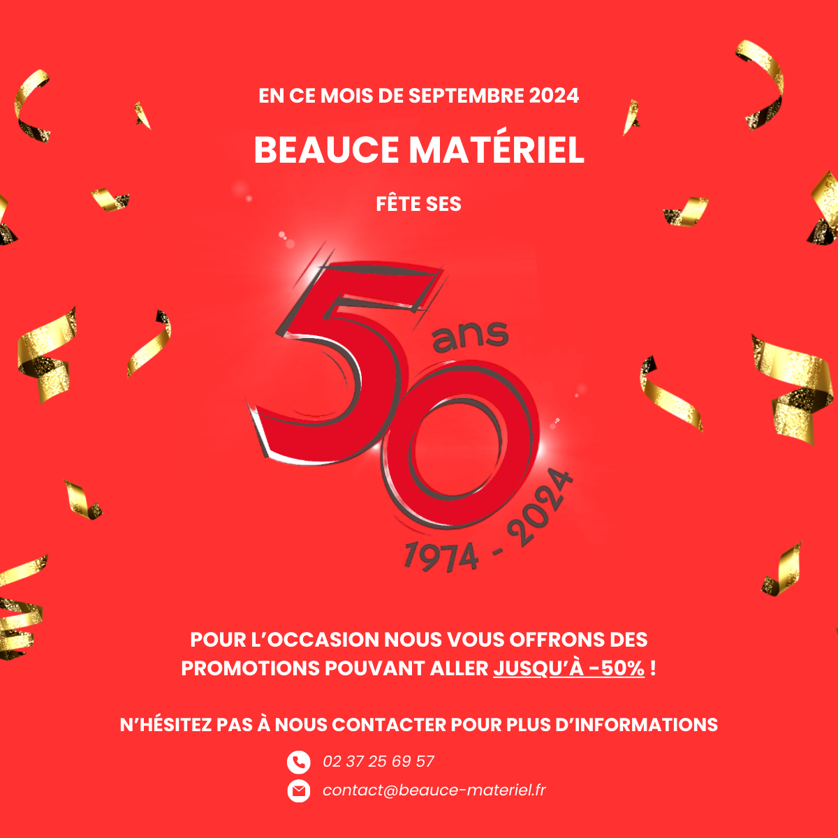 anniversaire promotions