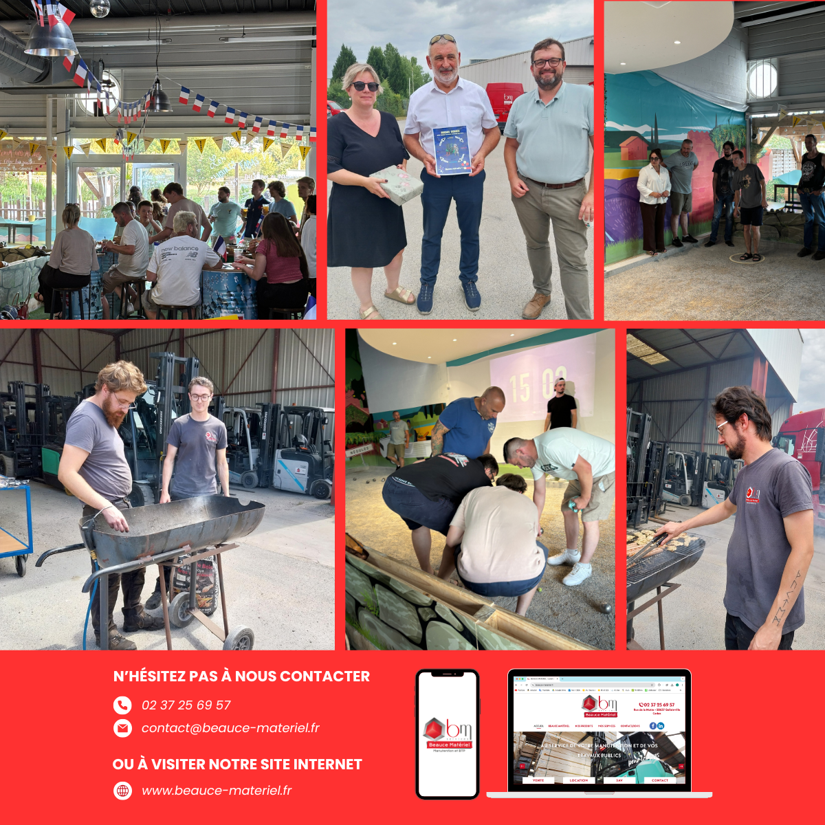 barbecue esprit d equipe bonne ambiance