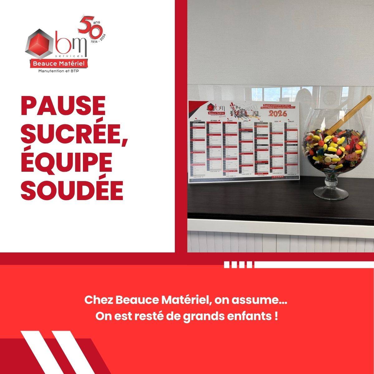 Pause Gourmande chez Beauce Matériel